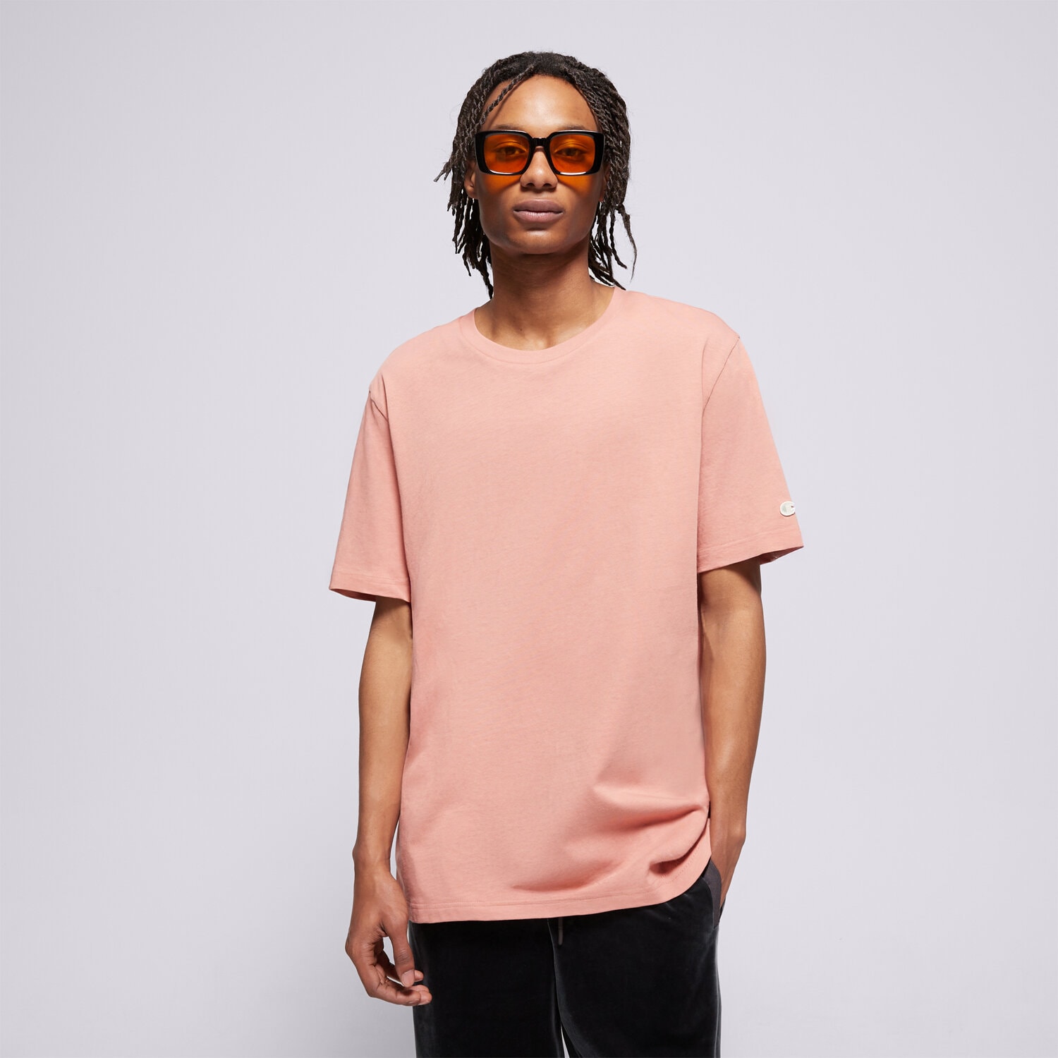 Herren T-Shirt CHAMPION T-SHIRT SS TEE 220425 PS199 Orange