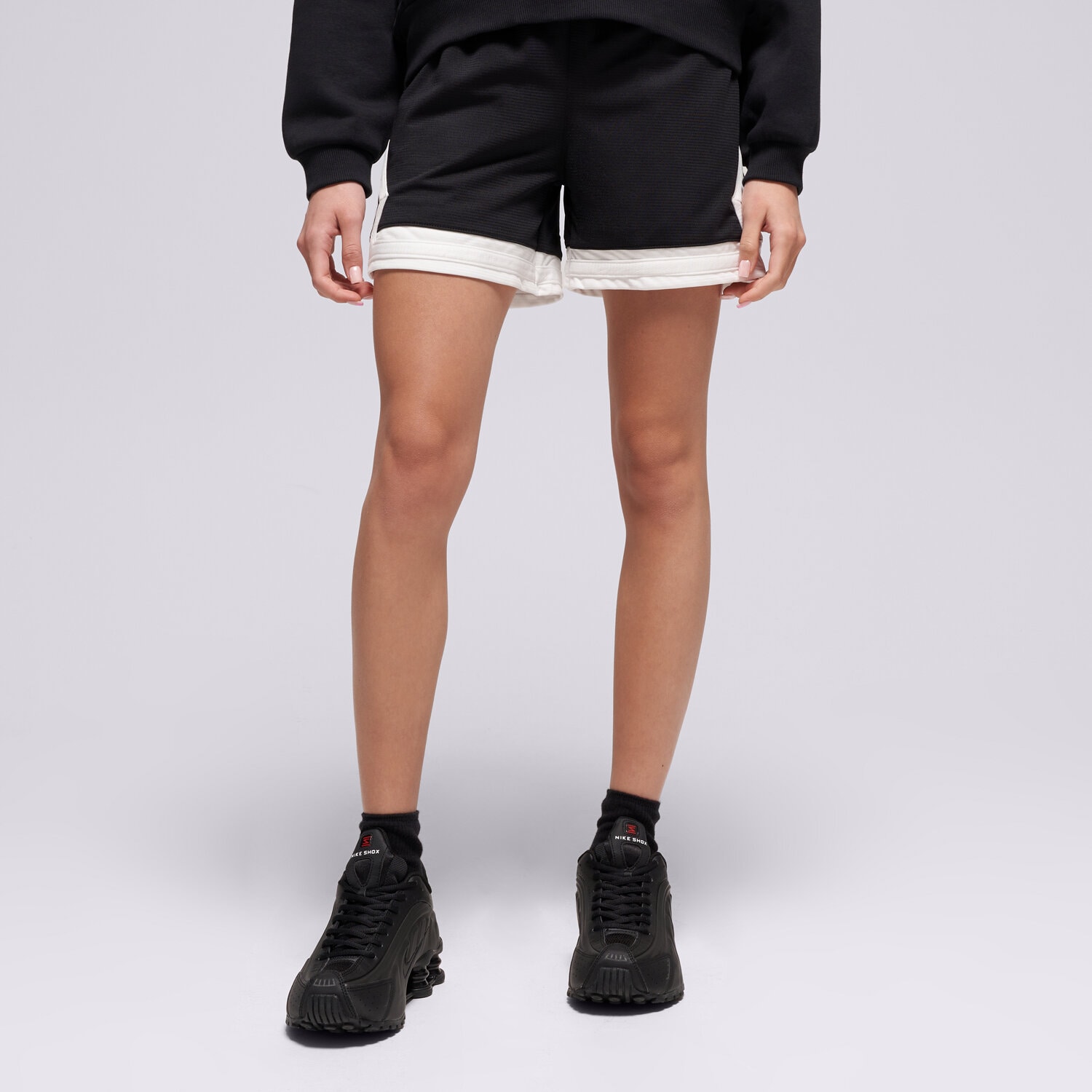 Kinder JORDAN SHORTS SPORT DIAMOND 45D403-023 Schwarz