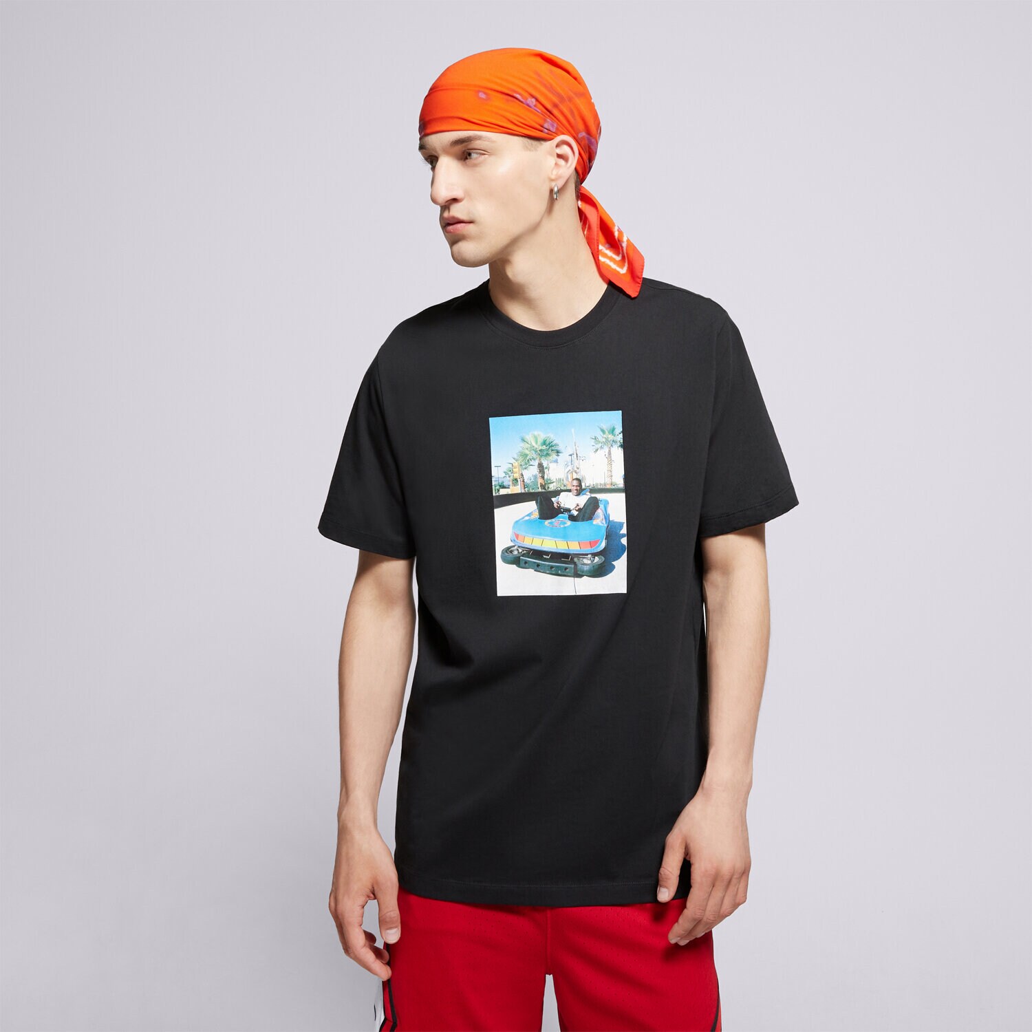 Herren T-Shirt JORDAN T-SHIRT M J BRAND PHOTO SS CREW HJ2401-010 Schwarz