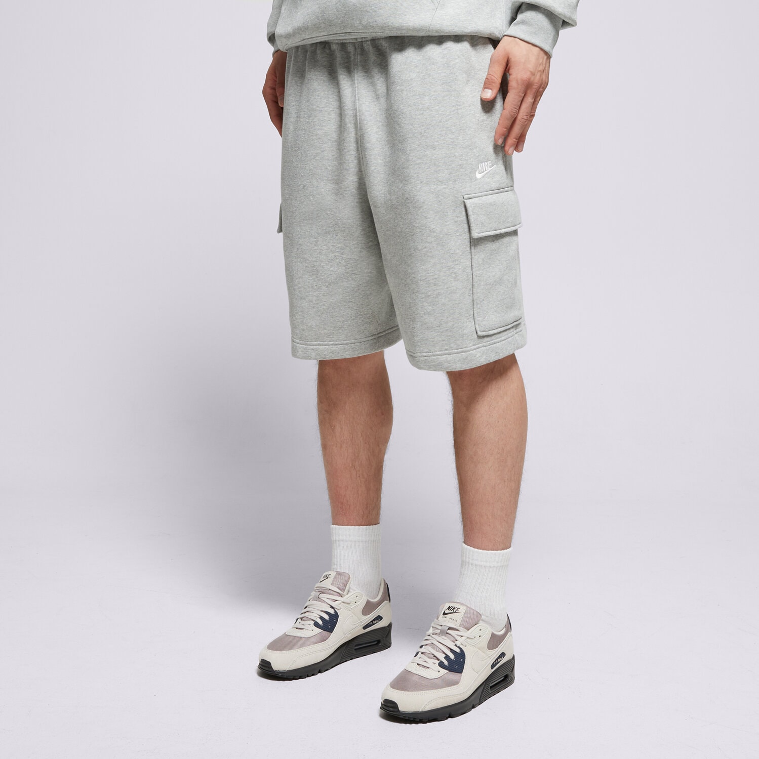 Herren Shorts NIKE SHORTS M NK CLUB BB CARGO SHORT FN3525-063 Grau