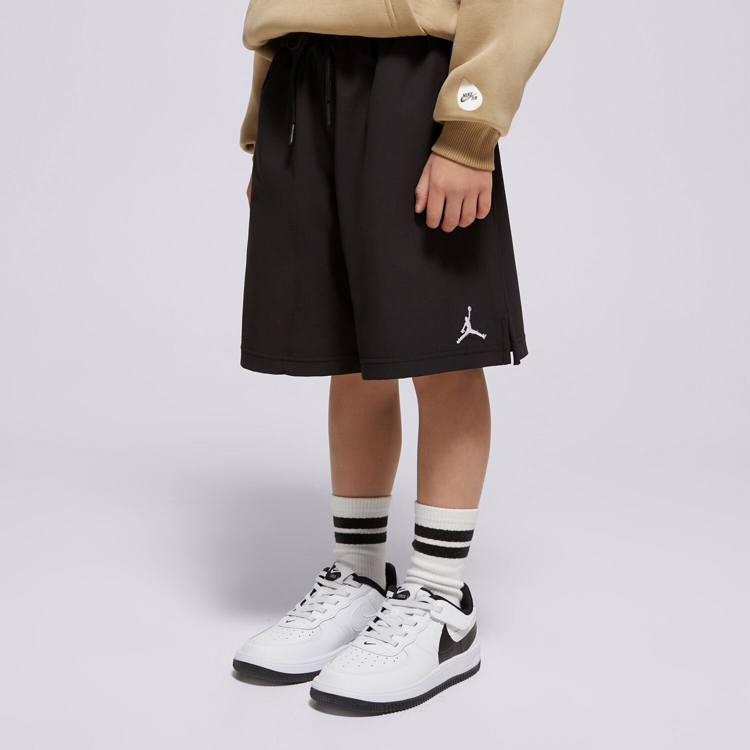 Kinder JORDAN SHORTS MJ JUMPMAN WOVEN PLAY SHORT BOY 95D817-023 Schwarz