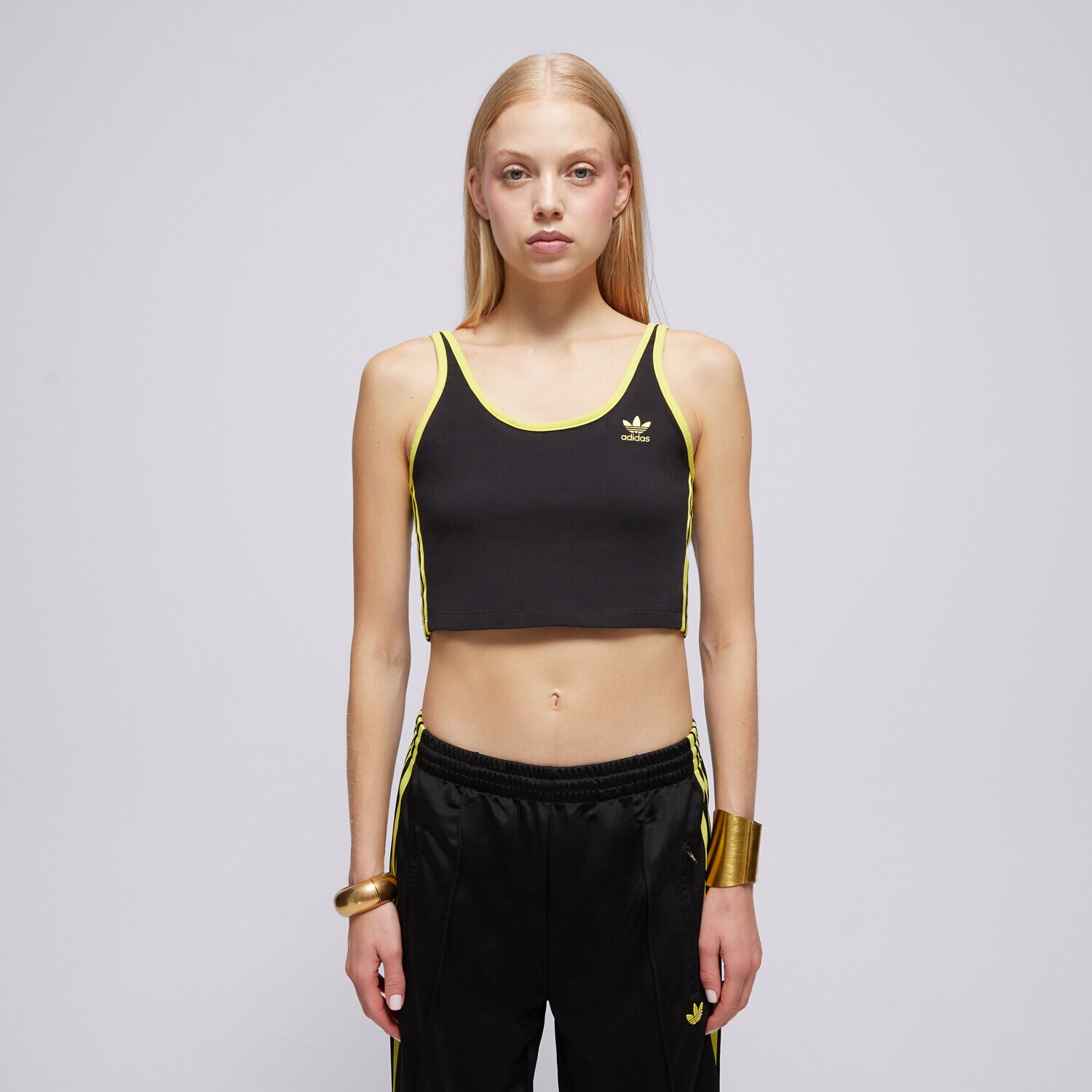 Damen T-Shirt ADIDAS TOP 3S BRA TOP JP2292 Schwarz