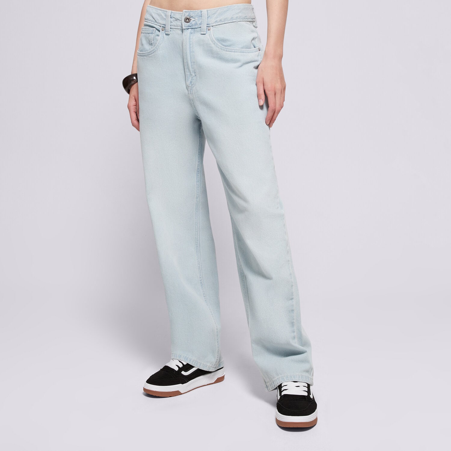 Damen Hosen VANS HOSE SIRELLE 5 POCKET PUDDLE PANTS VN000MB5TTJ1 Blau