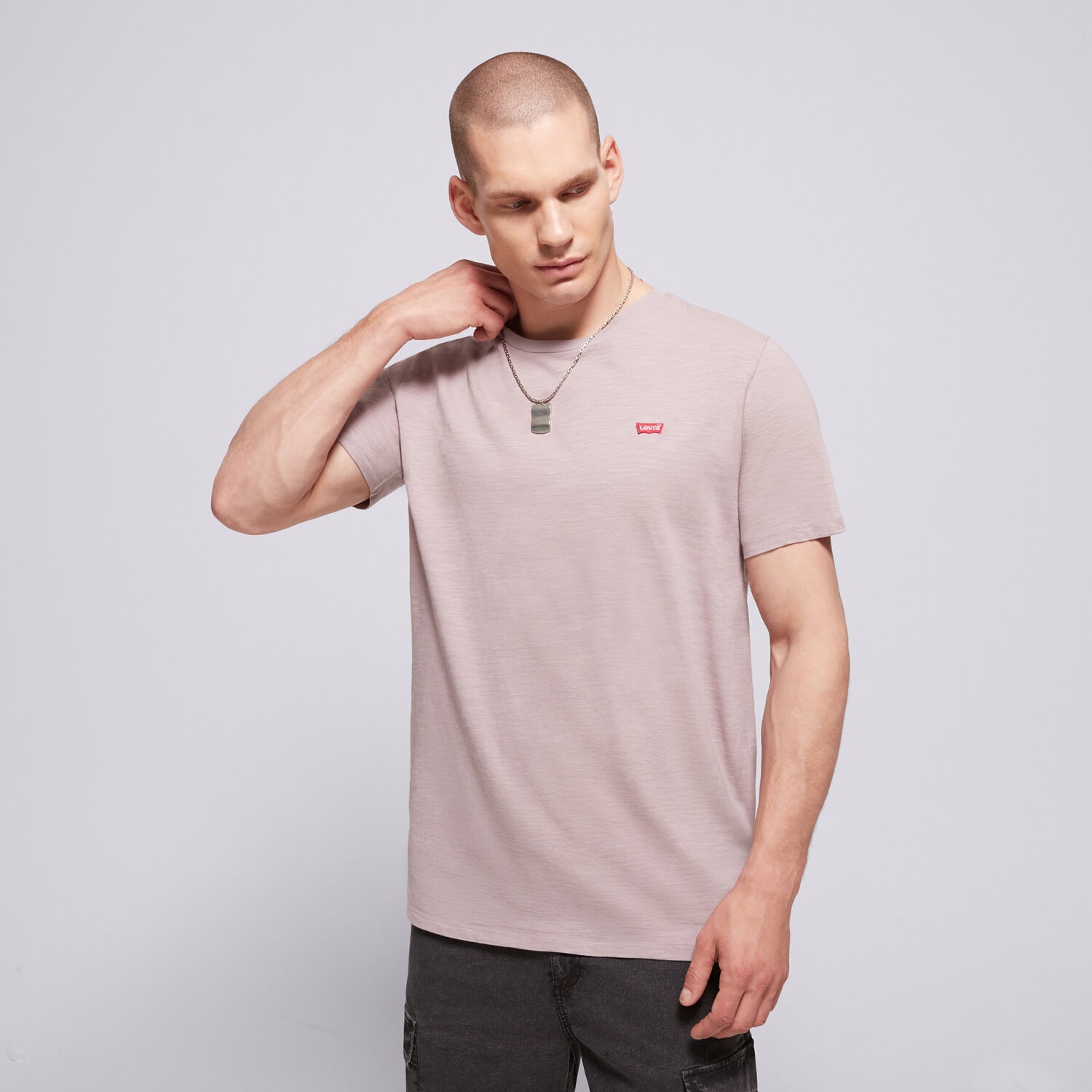 Herren T-Shirt LEVI'S T-SHIRT SS ORIGINAL HM 56605-0271 Rosa