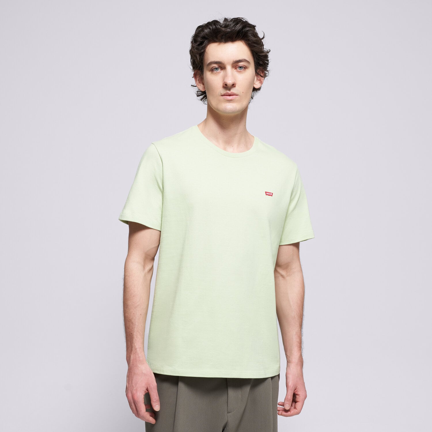Herren T-Shirt LEVI'S T-SHIRT SS ORIGINAL HM TEE GREENS 56605-0299 Grün