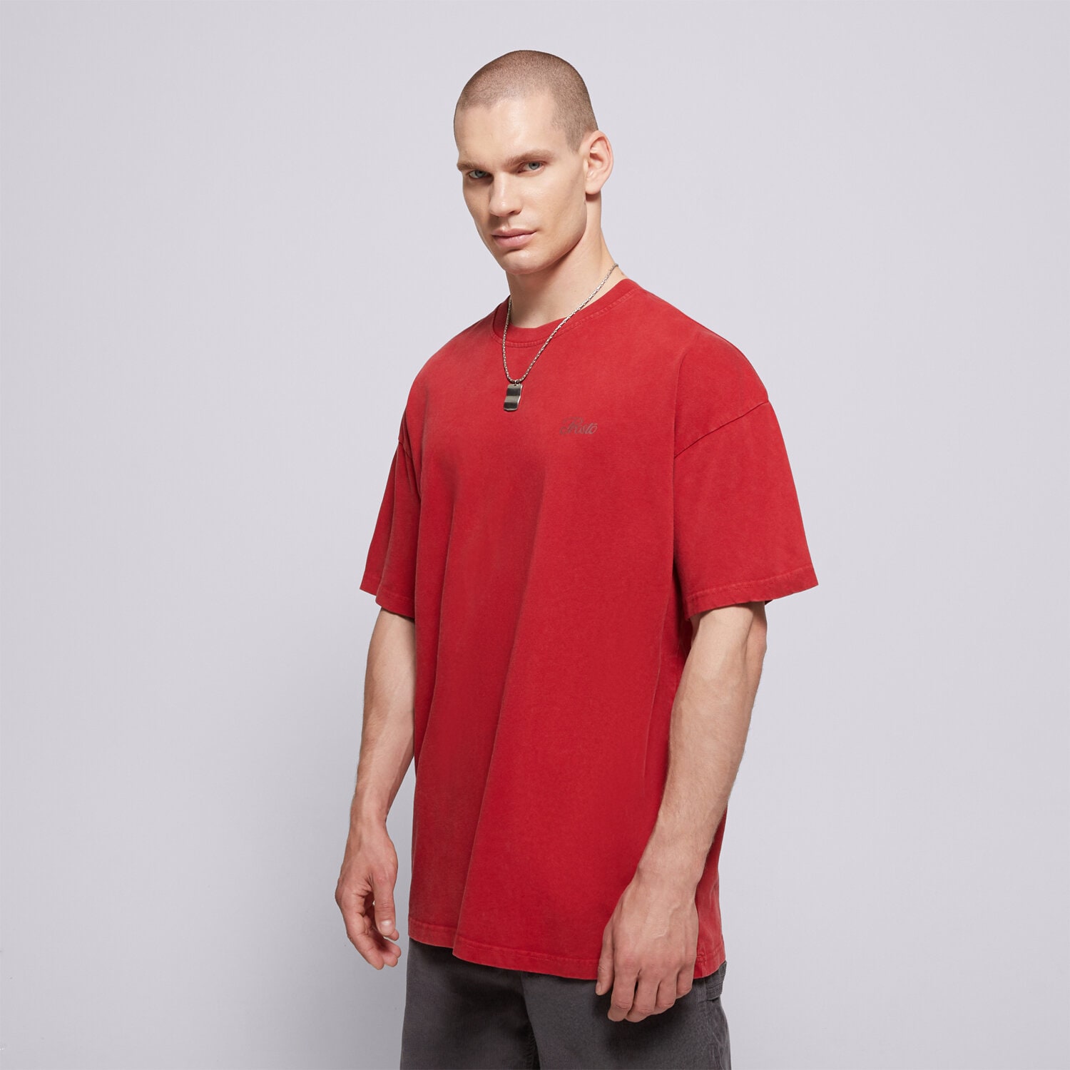 Herren T-Shirt PROSTO  T-SHIRT HEX KL251MTEE1021 Rot