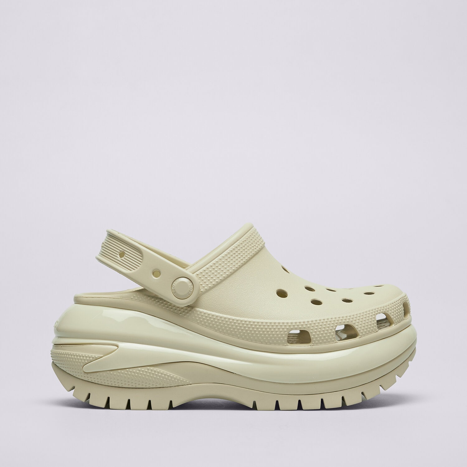 Damen Sandalen CROCS CLASSIC MEGA CRUSH CLOG 2079882Y2 Beige
