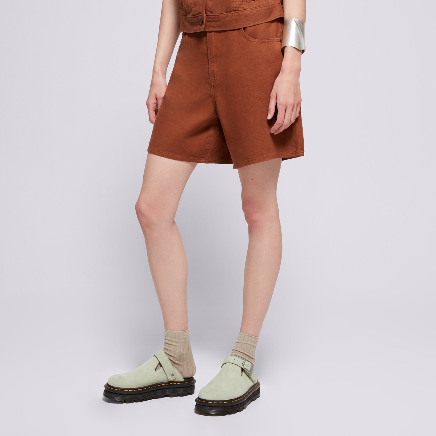 Damen Shorts LEVI'S SHORTS HIGH BAGGY SHORT A9311-0009 Braun