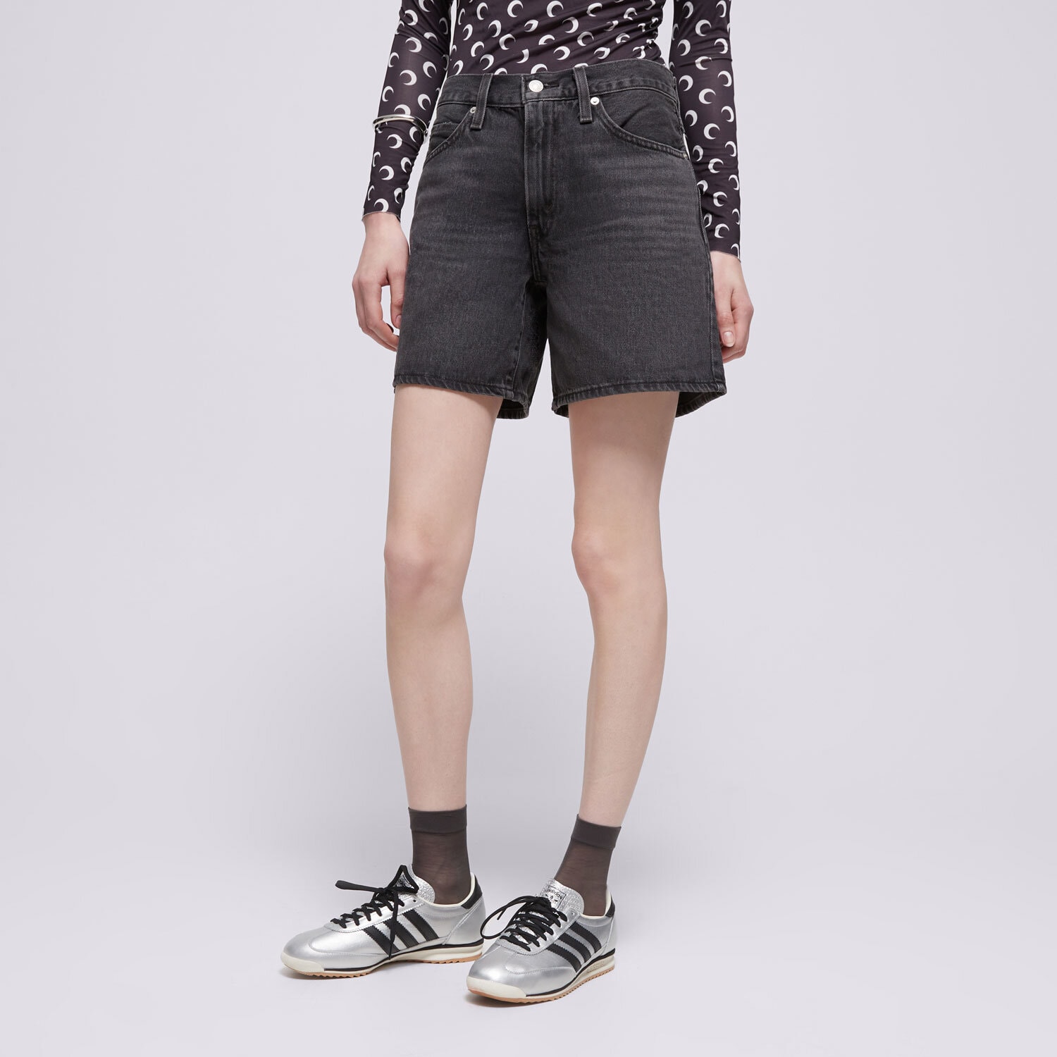 Damen Shorts LEVI'S SHORTS 94 BAGGY SHORT 001JO-0005 Schwarz