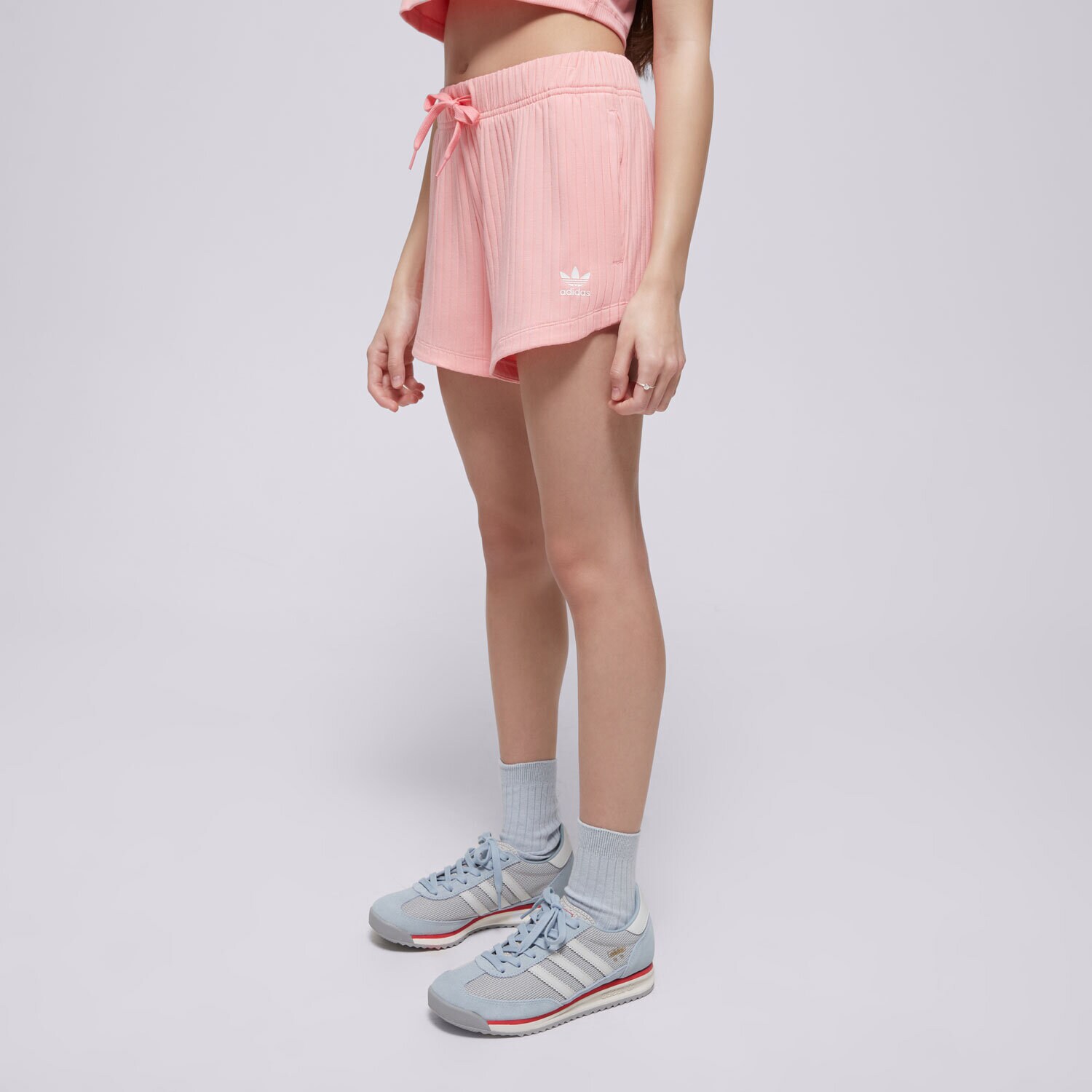 Kinder ADIDAS SHORTS RIB SHORTS GIRLS JC8434 Rosa