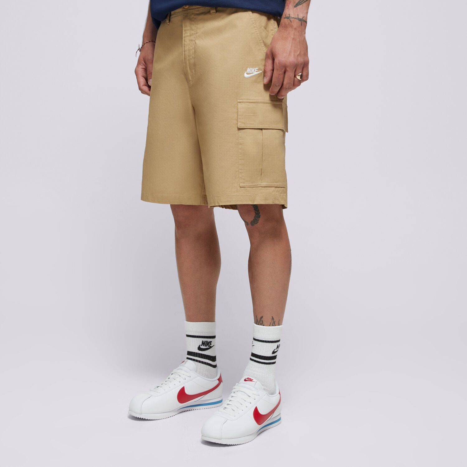Herren Shorts NIKE SHORTS M NK CLUB WVN CARGO SHORT FN3517-298 Beige