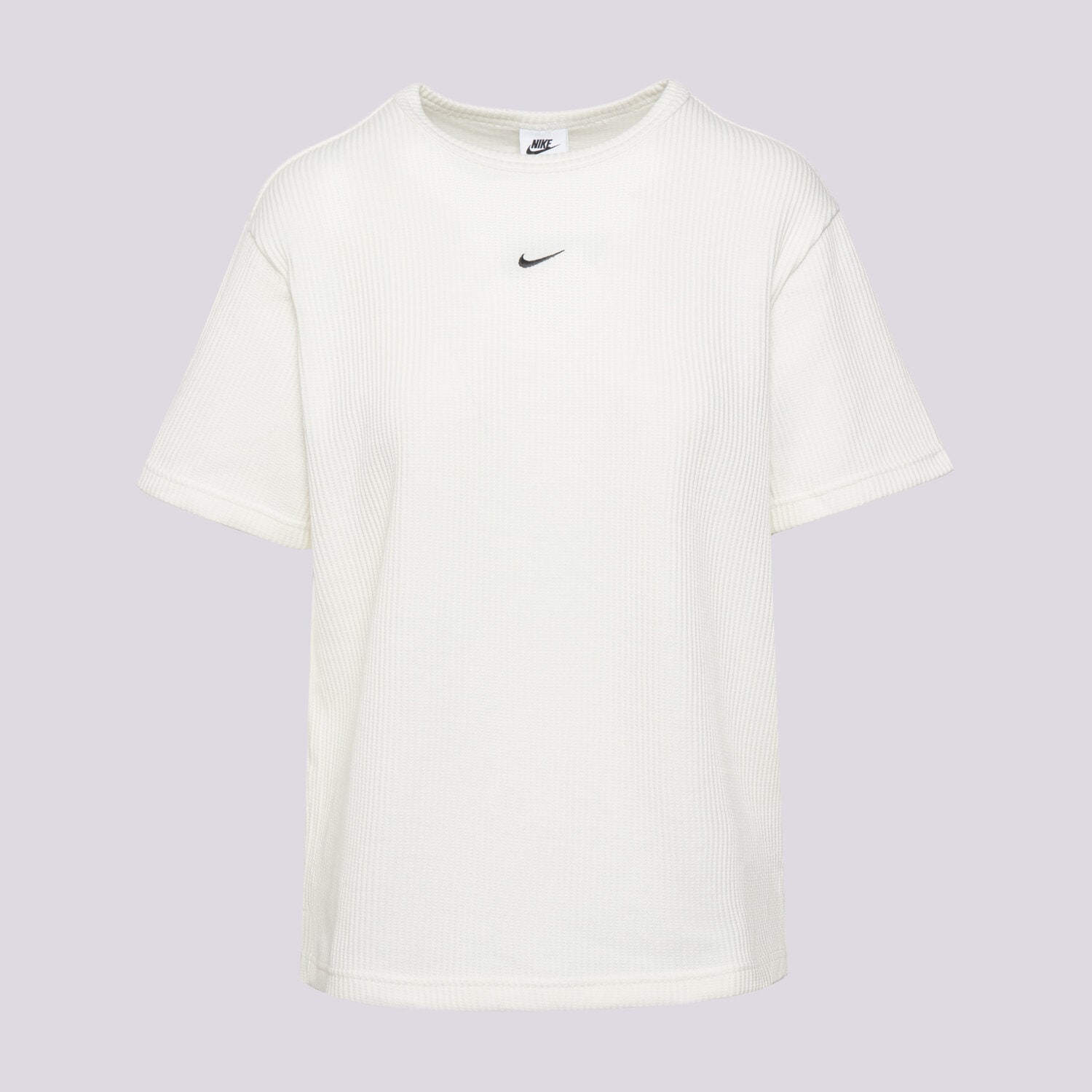 Damen T-Shirt NIKE T-SHIRT W NSW NK CHLL WFL SS TOP HJ3838-134 creme