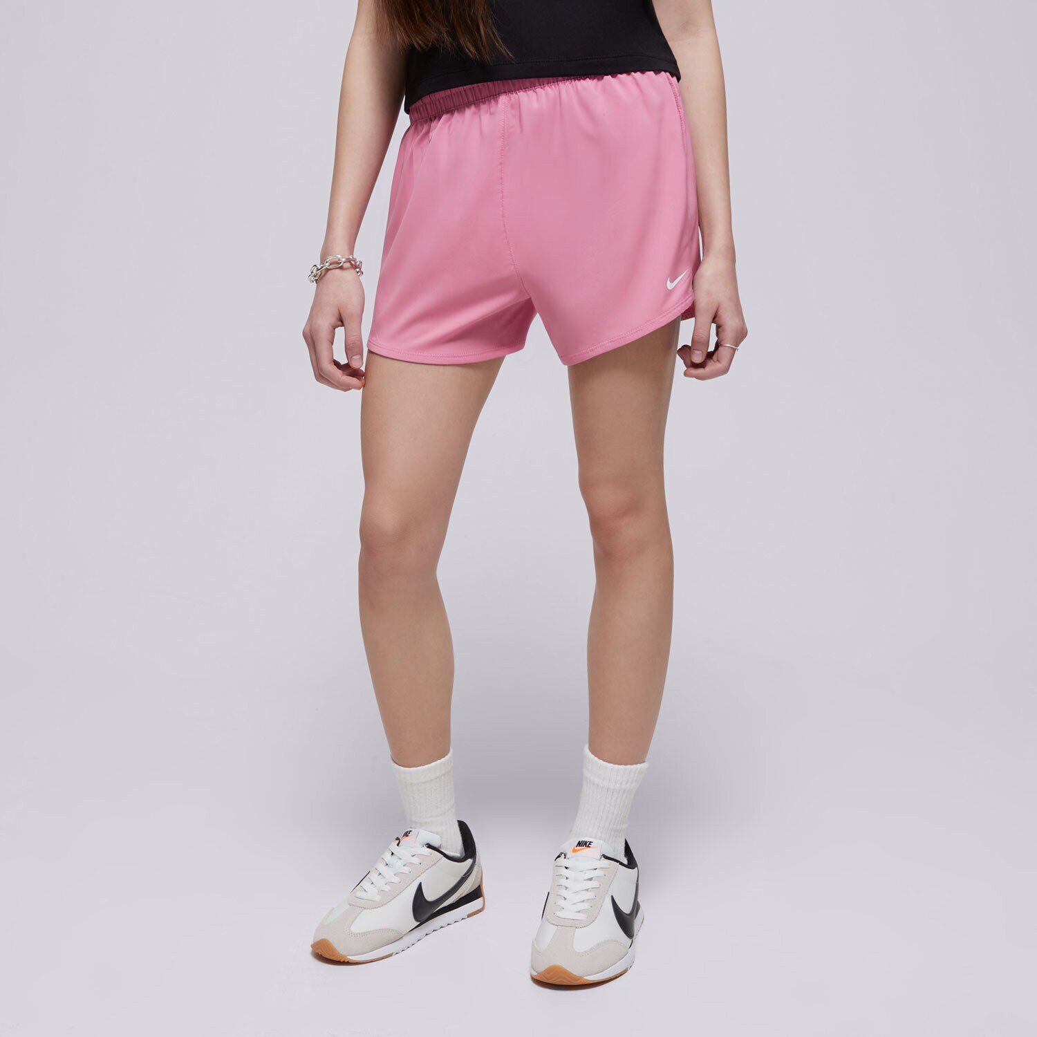 Kinder NIKE SHORTS G NK DF ONE WVN HR SHORT GIRL DX4967-646 Rosa