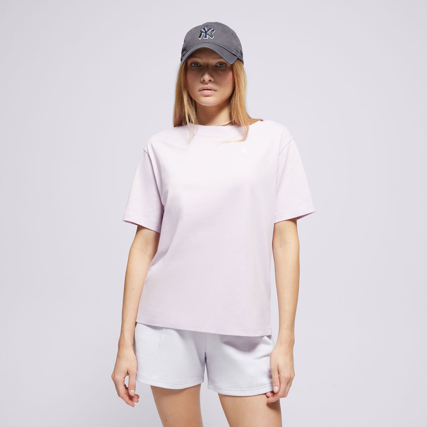 Damen T-Shirt JORDAN T-SHIRT W J BRK ESS SS GF TEE 23 FN4500-537 Violet