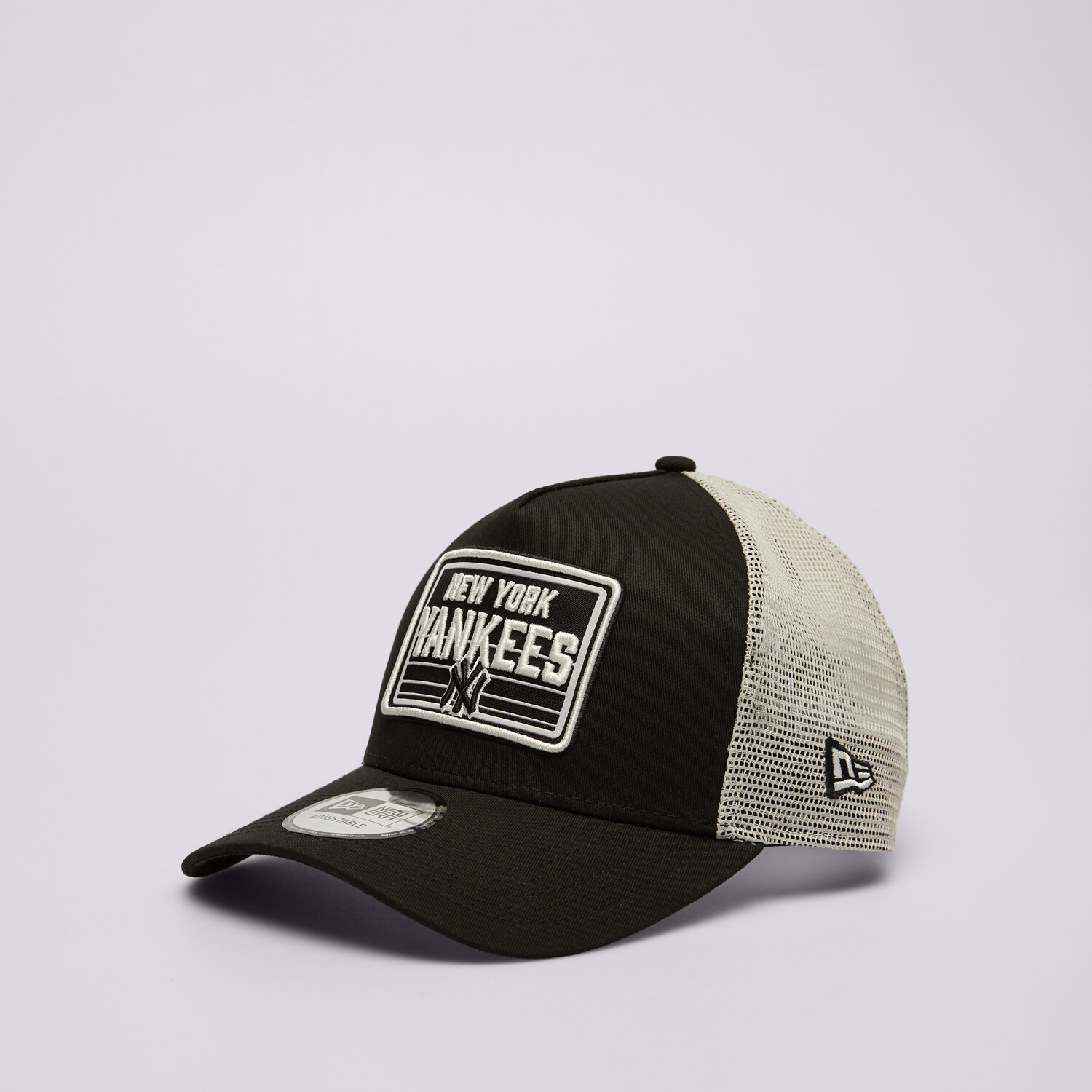 Herren Cap NEW ERA MÜTZE MLB PATCH TRUCKER NYY NEW YORK YANKEES 60667680 Schwarz