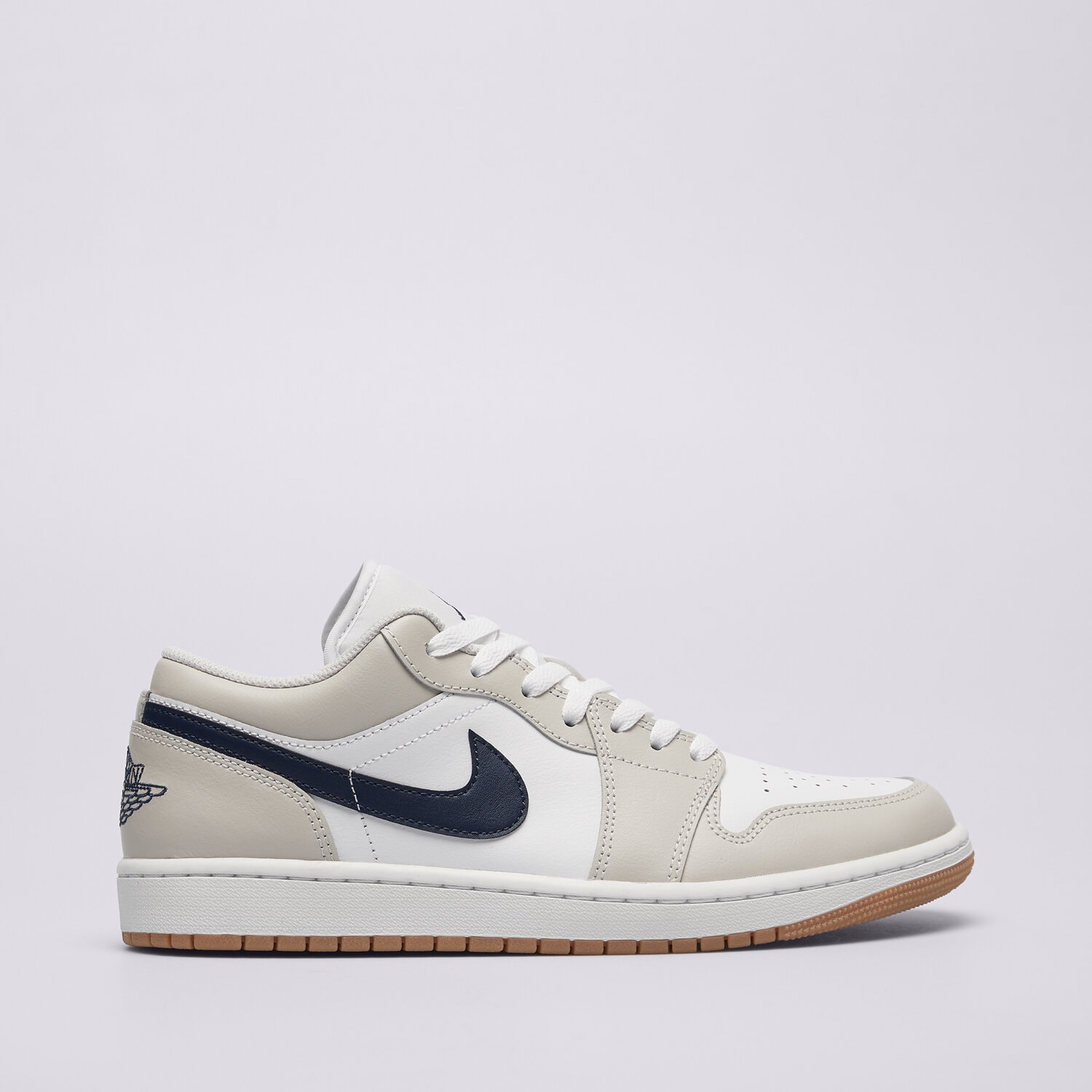 Herren Sneaker AIR JORDAN 1 LOW 553558-146 Weiß