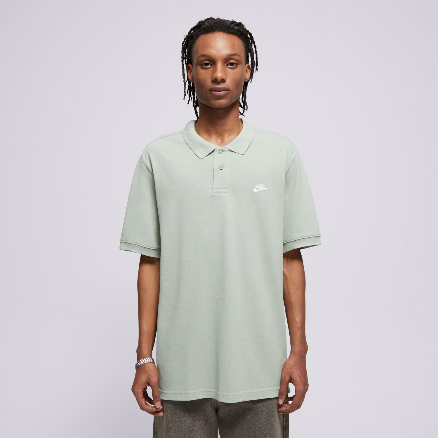 Herren Polo-Shirt NIKE POLO M NK CLUB SS POLO PIQUE FN3894-370 Grün