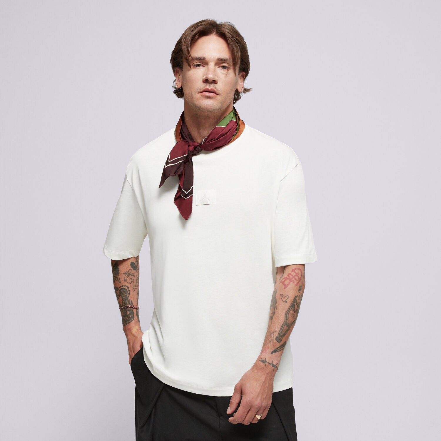 Herren T-Shirt JORDAN T-SHIRT M J FLT ESS 85 SS CREW FZ1912-133 Weiß