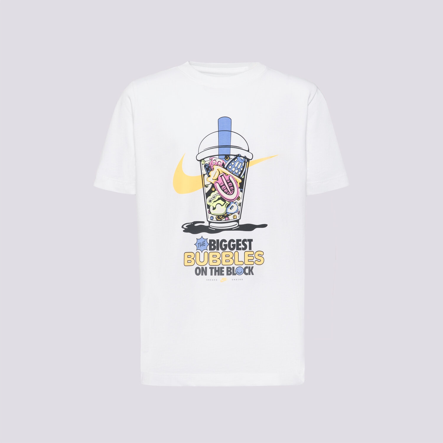 Kinder T-Shirt NIKE T-SHIRT K NSW TEE TD BOBA BOY HQ3227-100 Blau