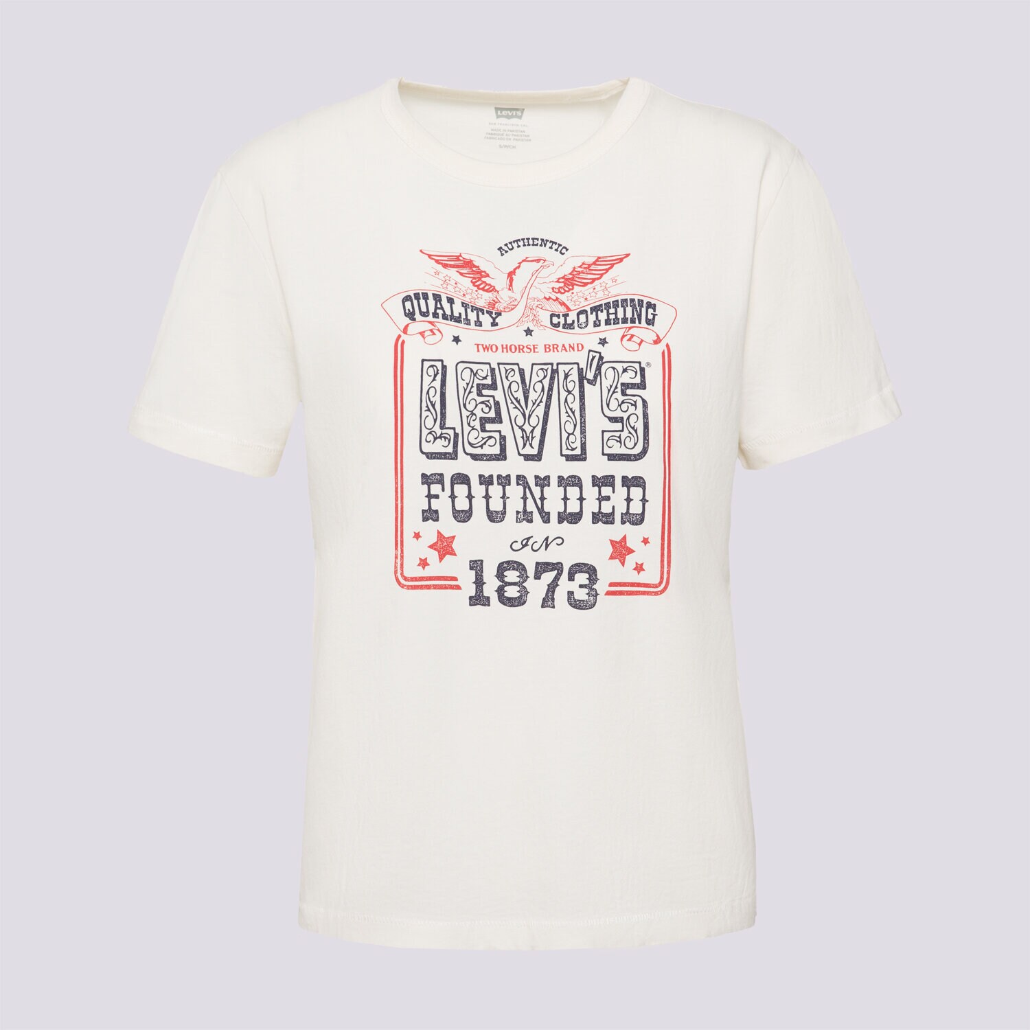 Damen T-Shirt LEVI'S T-SHIRT GRAPHIC ICONIC TEE A8802-0041 Weiß