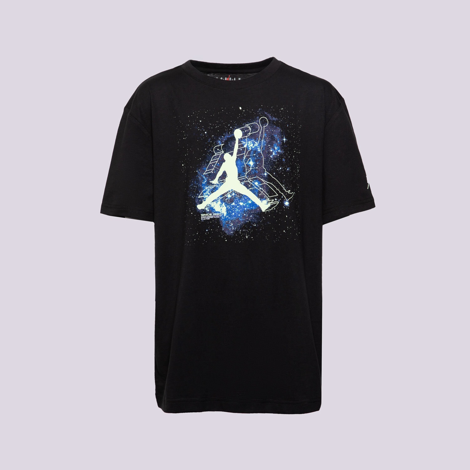 Kinder T-Shirt JORDAN T-SHIRT JDB SKY IS NOT THE LIMIT GLOW BOY 95D948-023 Schwarz