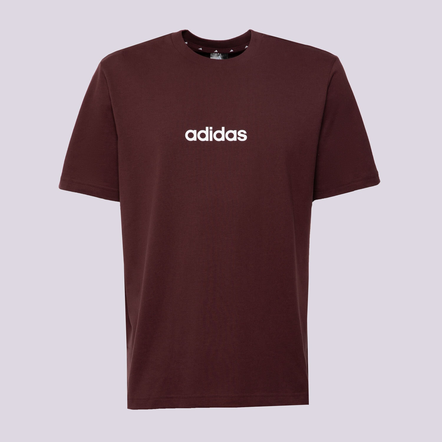 Herren T-Shirt ADIDAS T-SHIRT M LIN SJ T JE8998 Dunkelrot