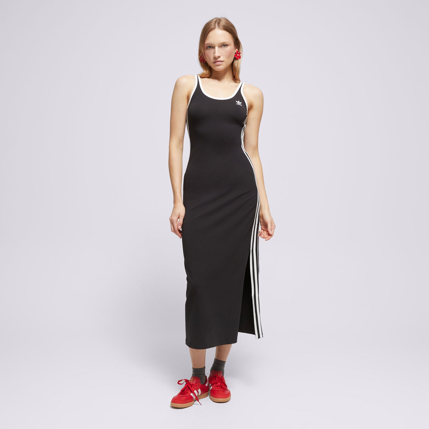 Damen Kleid ADIDAS KLEID 3S TANK TRAININGSANZUGS JD4619 Schwarz