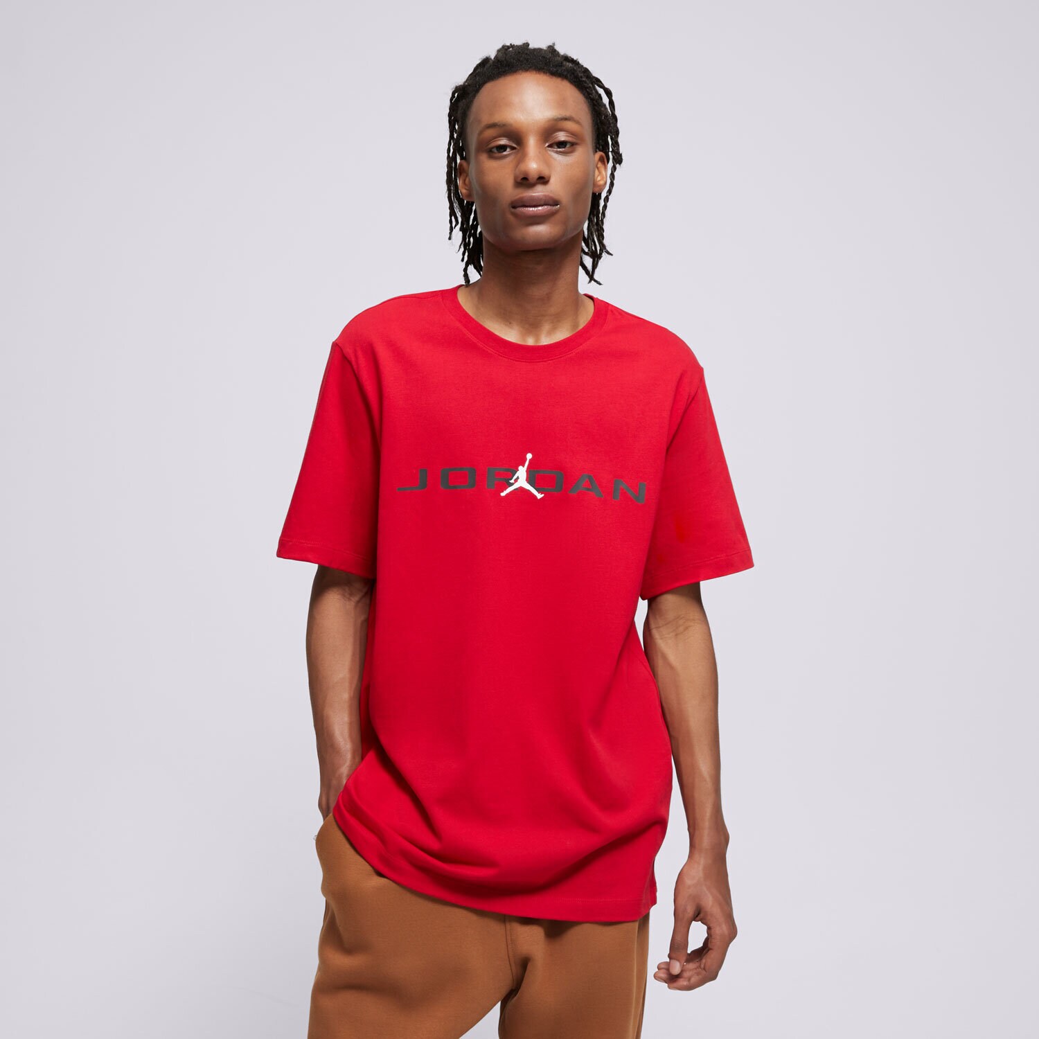 Herren T-Shirt JORDAN T-SHIRT M J JD AIR SS CREW IB7353-687 Rot