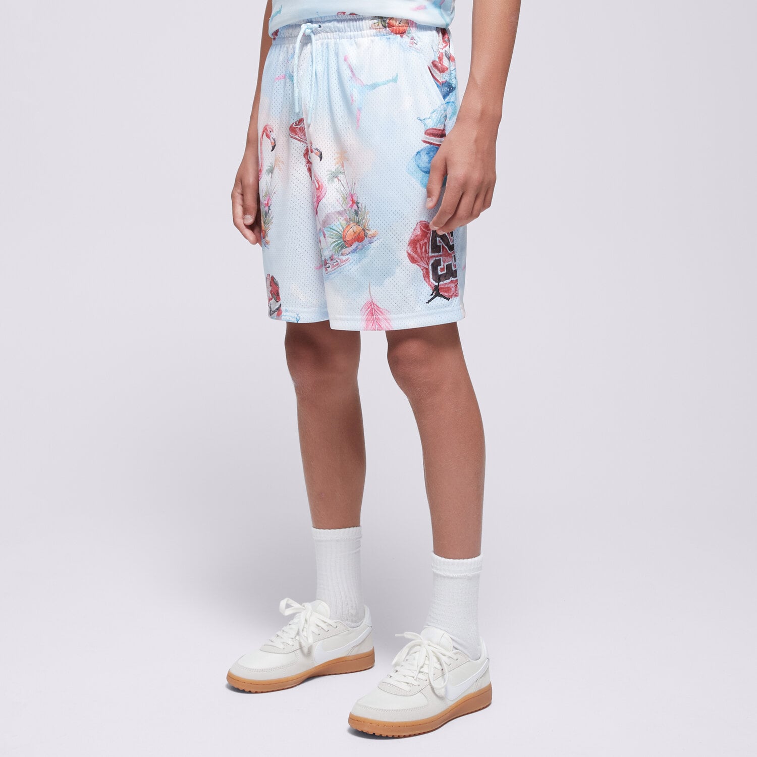 Kinder JORDAN SHORTS JDB MJ ESS SMR PK AOP MESH SHORT BOY 95F050-001 Multicolor