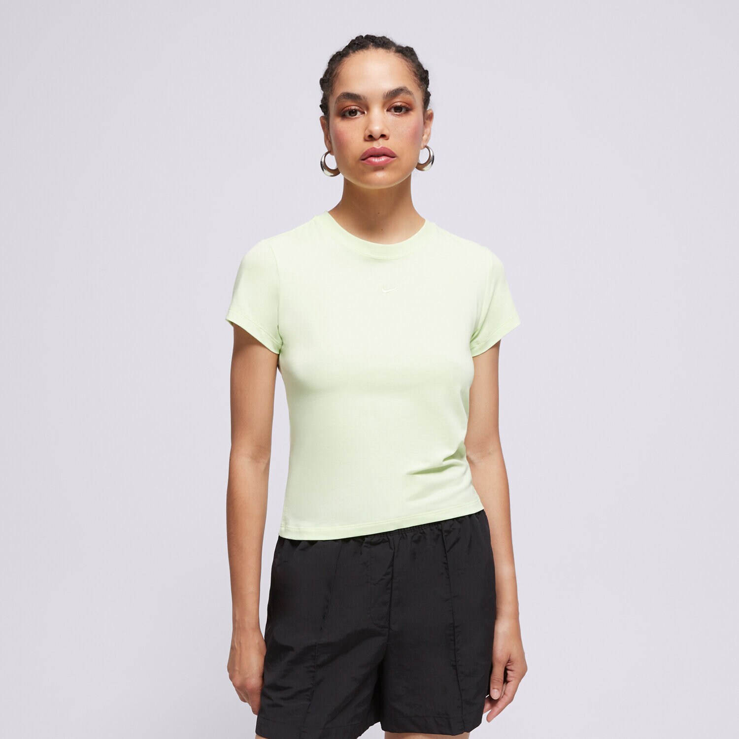 Damen T-Shirt NIKE T-SHIRT W NSW NK CHLL KNT MD CRP FV5508-360 Grün