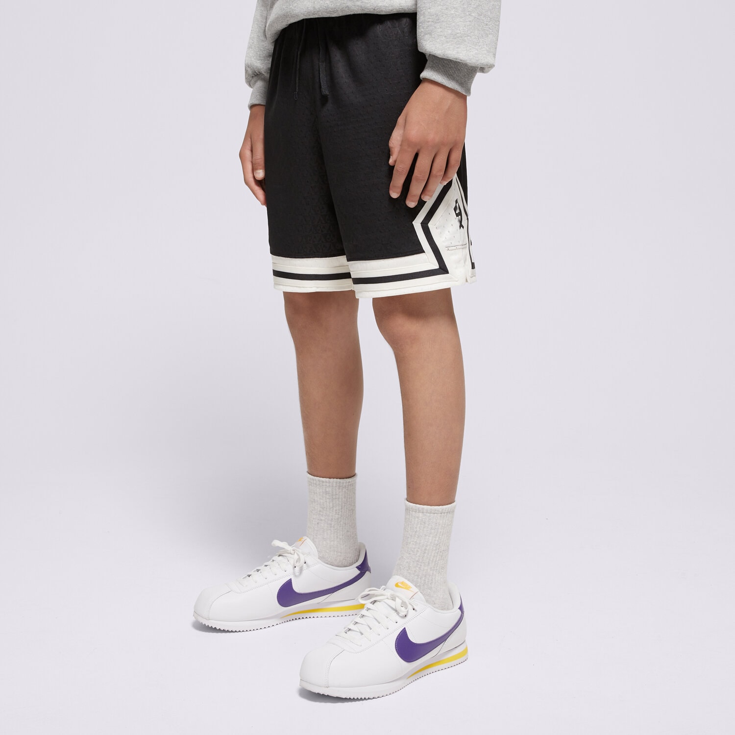 Kinder JORDAN SHORTS JDB QUAI 54 SPORT DIAMOND SHOR BOY 95D315-G0T Schwarz