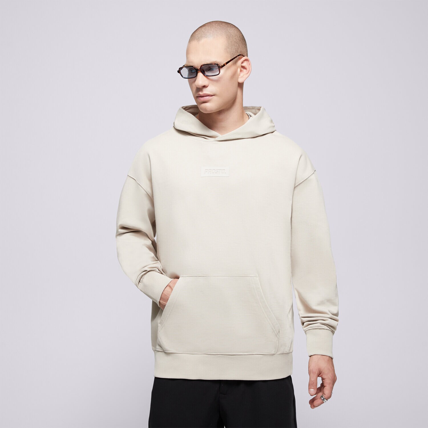 Herren PROSTO HOODIE HOODIE BOX 2.0 KL251MSWE2091 Beige
