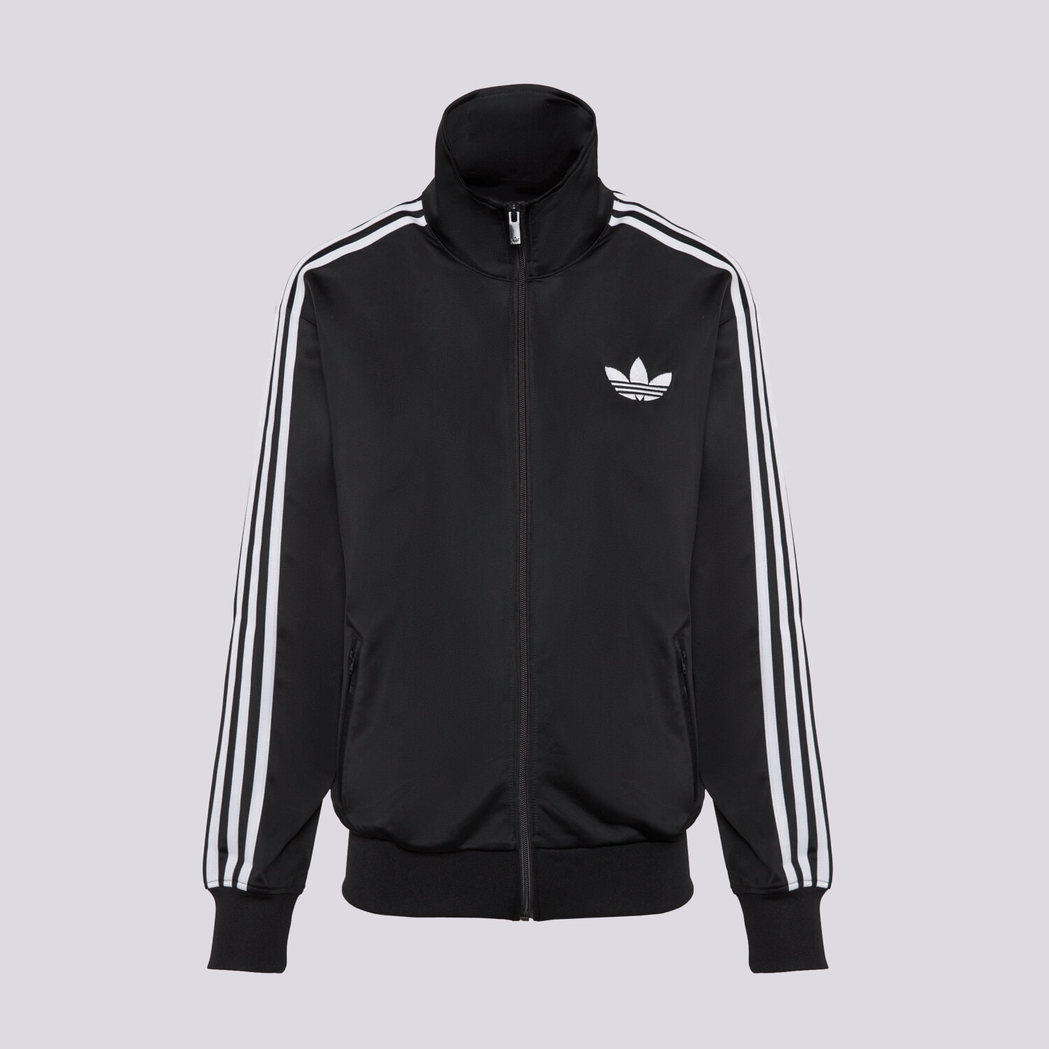 Damen ADIDAS SWEATSHIRT MIT REIßVERSCHLUSS FIREBIRD TT JC8251 Schwarz