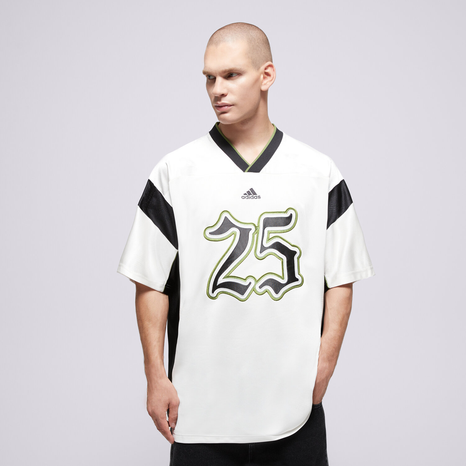 Herren T-Shirt ADIDAS T-SHIRT FTBL JRSY JY2762 Weiß