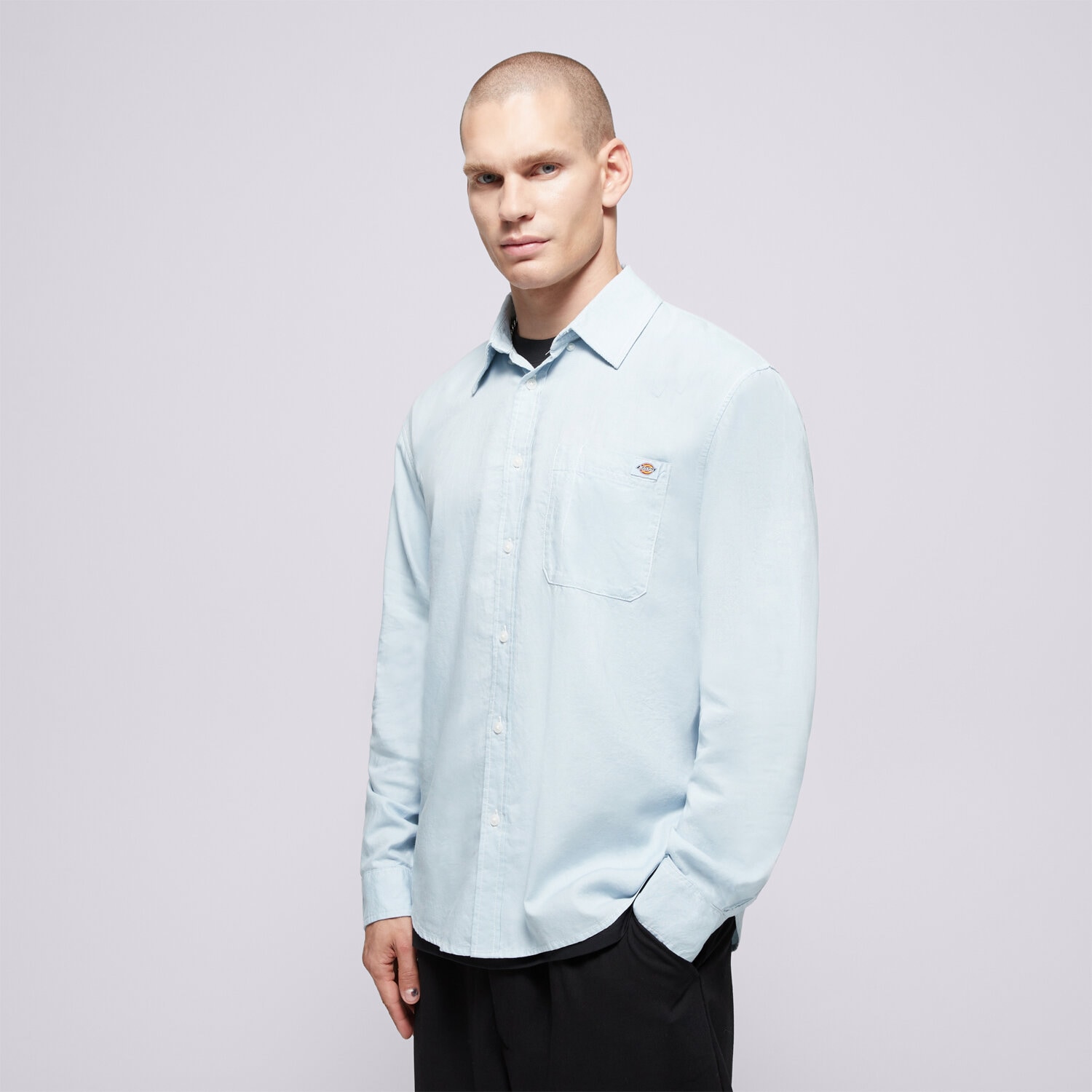 Herren Hemd DICKIES HEMD GALLATIN SHIRT LS DK0A87PYK661 Blau