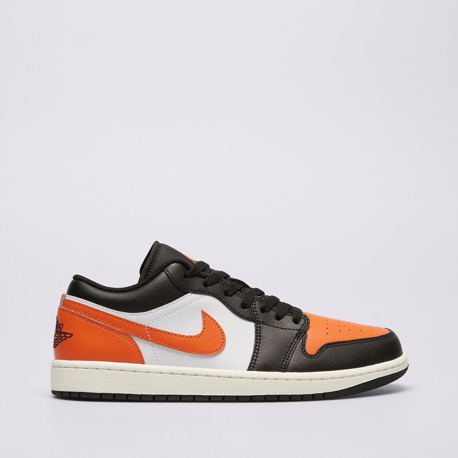 Herren Sneaker AIR JORDAN 1 LOW 553558-081 Schwarz
