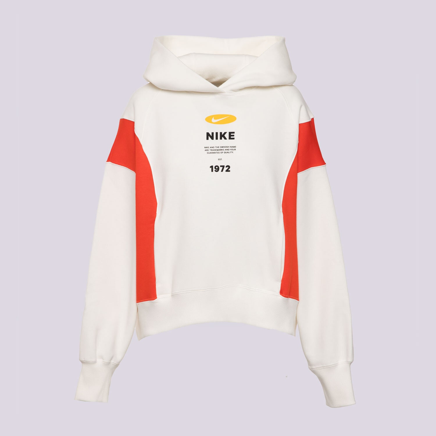Damen NIKE HOODIE W NSW PHNX FLC REMIX OOS HDY IH8516-133 creme