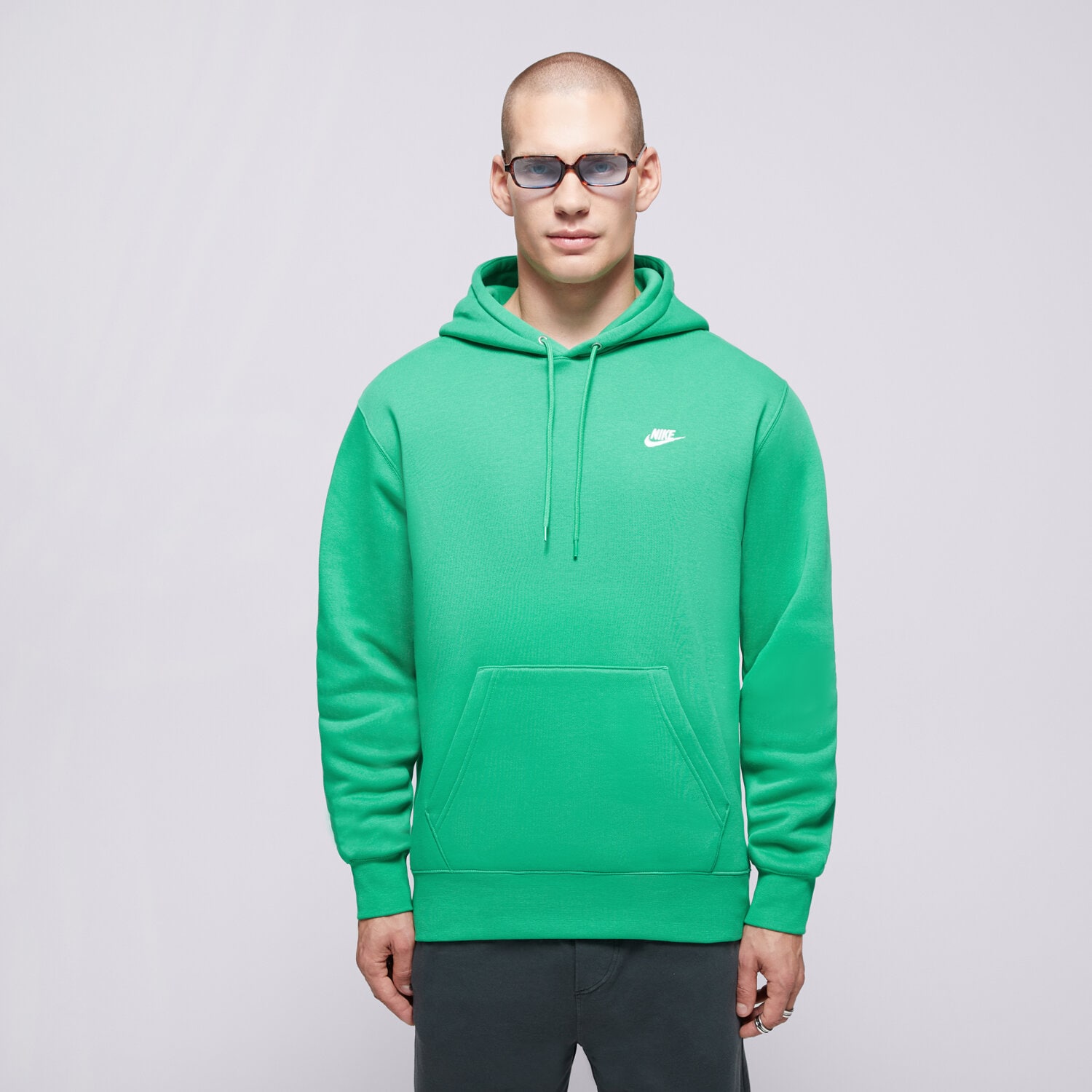 Herren NIKE HOODIE M NK CLUB BB PO HOODIE FN3859-324 Grün