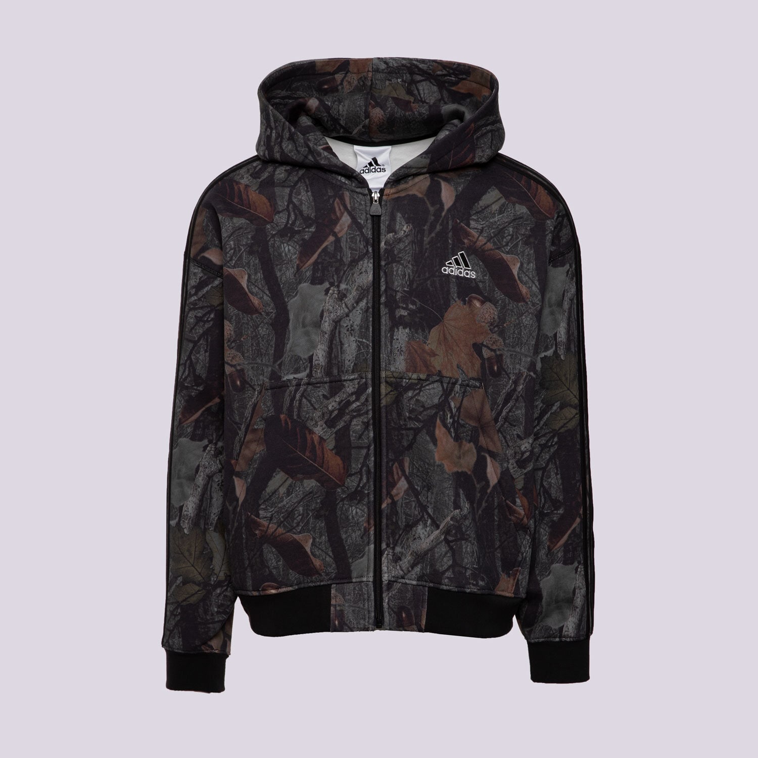 Herren ADIDAS SWEATSHIRT MIT REIßVERSCHLUSS CAMO FZ JY2775 Multicolor