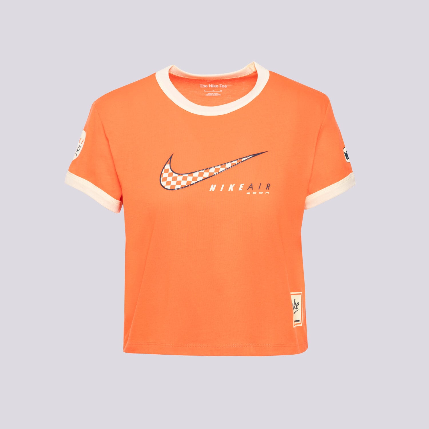Damen T-Shirt NIKE T-SHIRT W NSW CLUB SS TEE MOTO RGR HQ1707-842 Rot