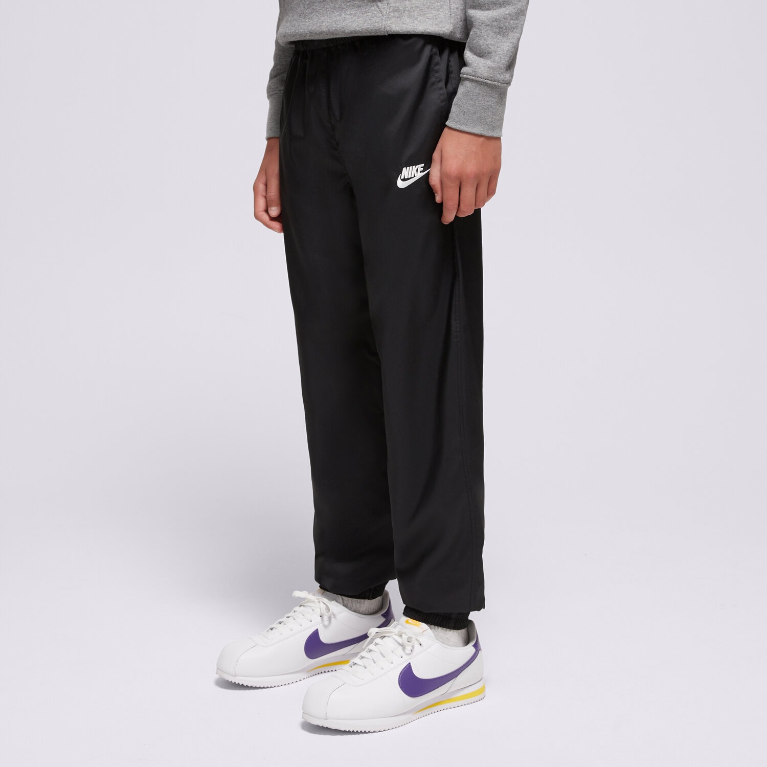 Kinder Hosen NIKE HOSE K NSW CLUB WVN JGGR LBR BOY HF8141-010 Schwarz