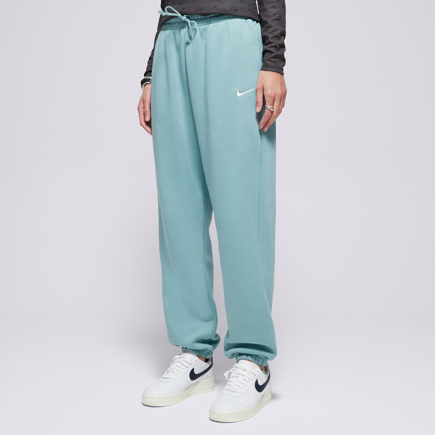 Damen Hosen NIKE HOSE W NSW PHNX FLC HR OS PANT 2 FZ5996-017 Grün
