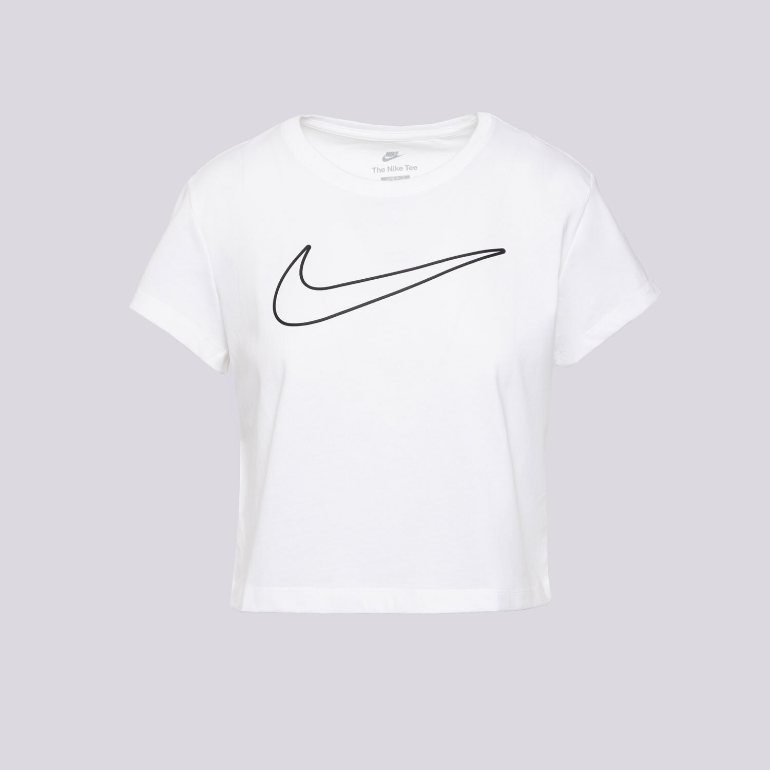 Damen T-Shirt NIKE T-SHIRT W NSW CLUB SS TEE HBR MD HV5002-100 Weiß