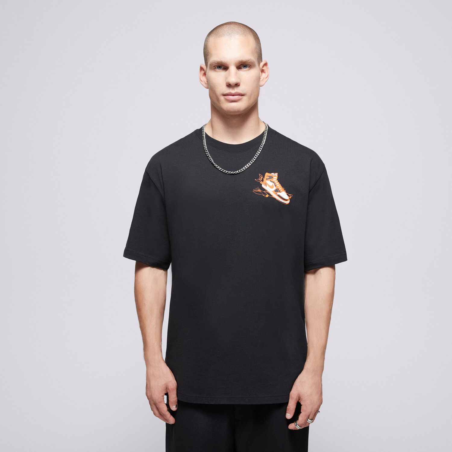 Herren T-Shirt JORDAN T-SHIRT M J NC AJ1 AD SS CREW HQ8972-010 Schwarz