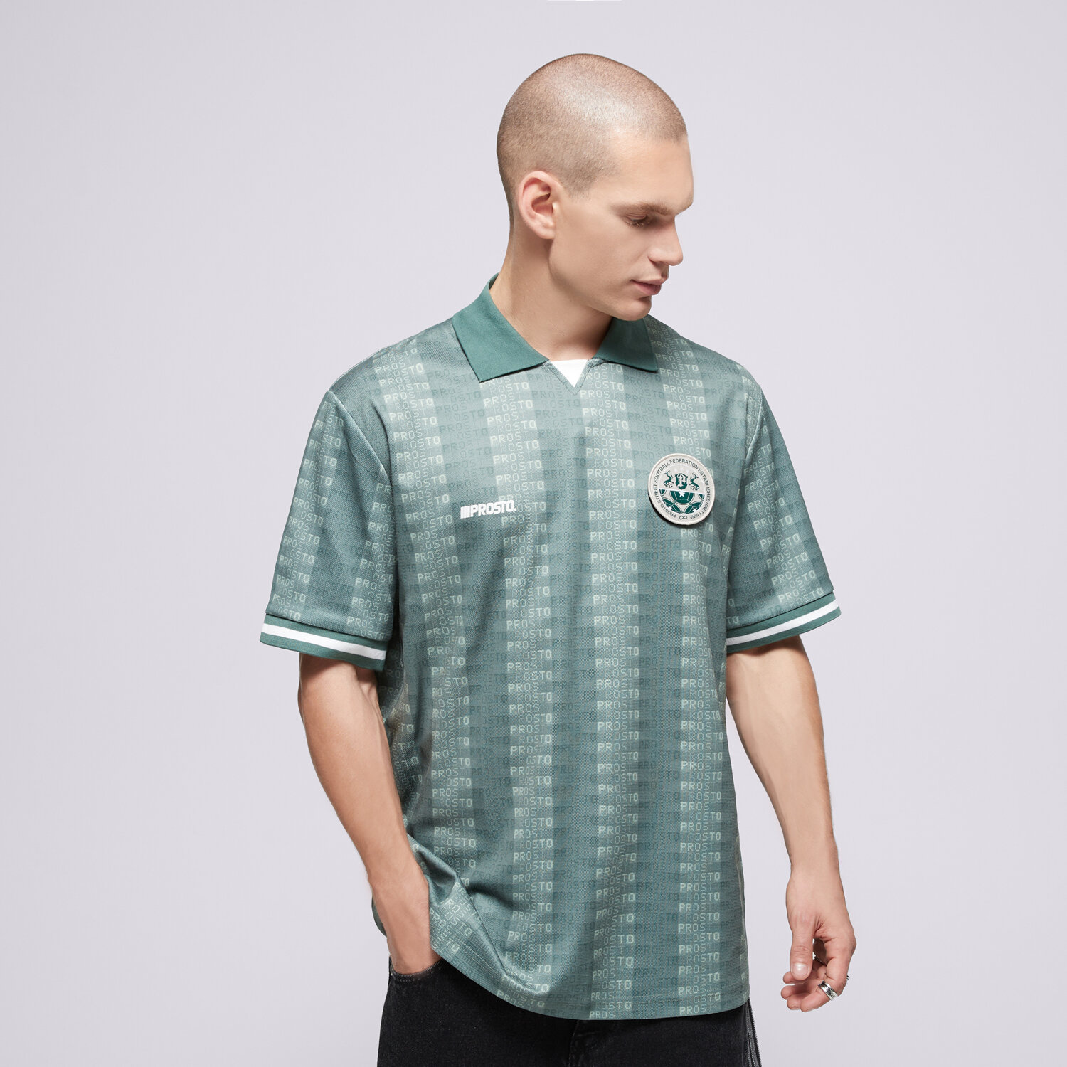 Herren Polo-Shirt PROSTO POLO GLAST KL251MTEE1301 Grün