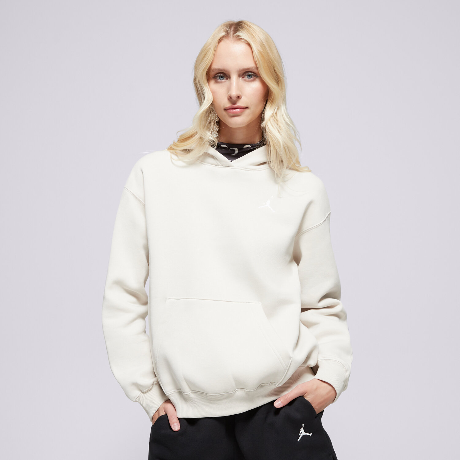 Damen JORDAN HOODIE W J BRK FLC PO 24 FV7071-104 Beige