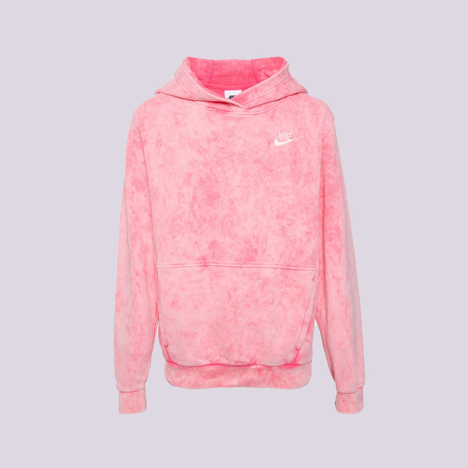 Kinder NIKE HOODIE K NSW WASH PO HOODIE FT GIRL IH2375-684 Rosa