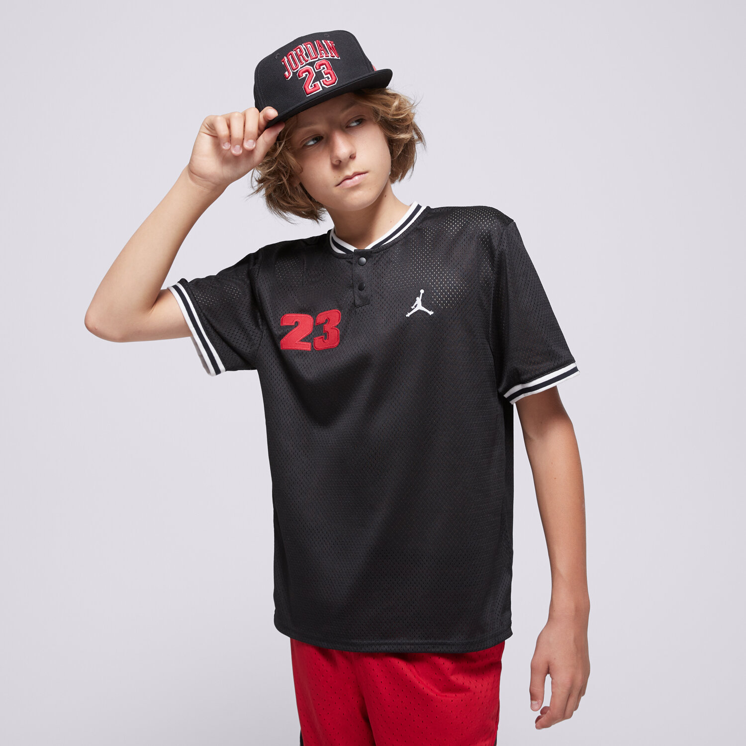 Kinder T-Shirt JORDAN T-SHIRT JDB JORDAN 23 ELEVATED JERSEY BOY 95D680-023 Schwarz