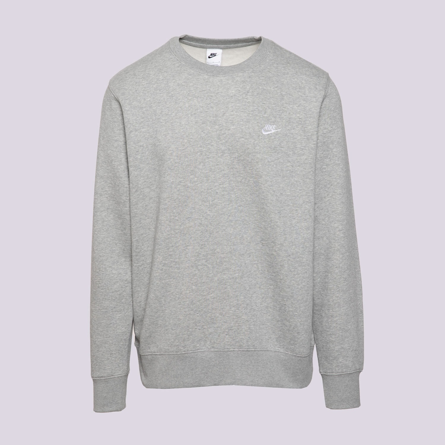 Herren NIKE SWEATSHIRT M NK CLUB BB CREW FN3886-063 Grau