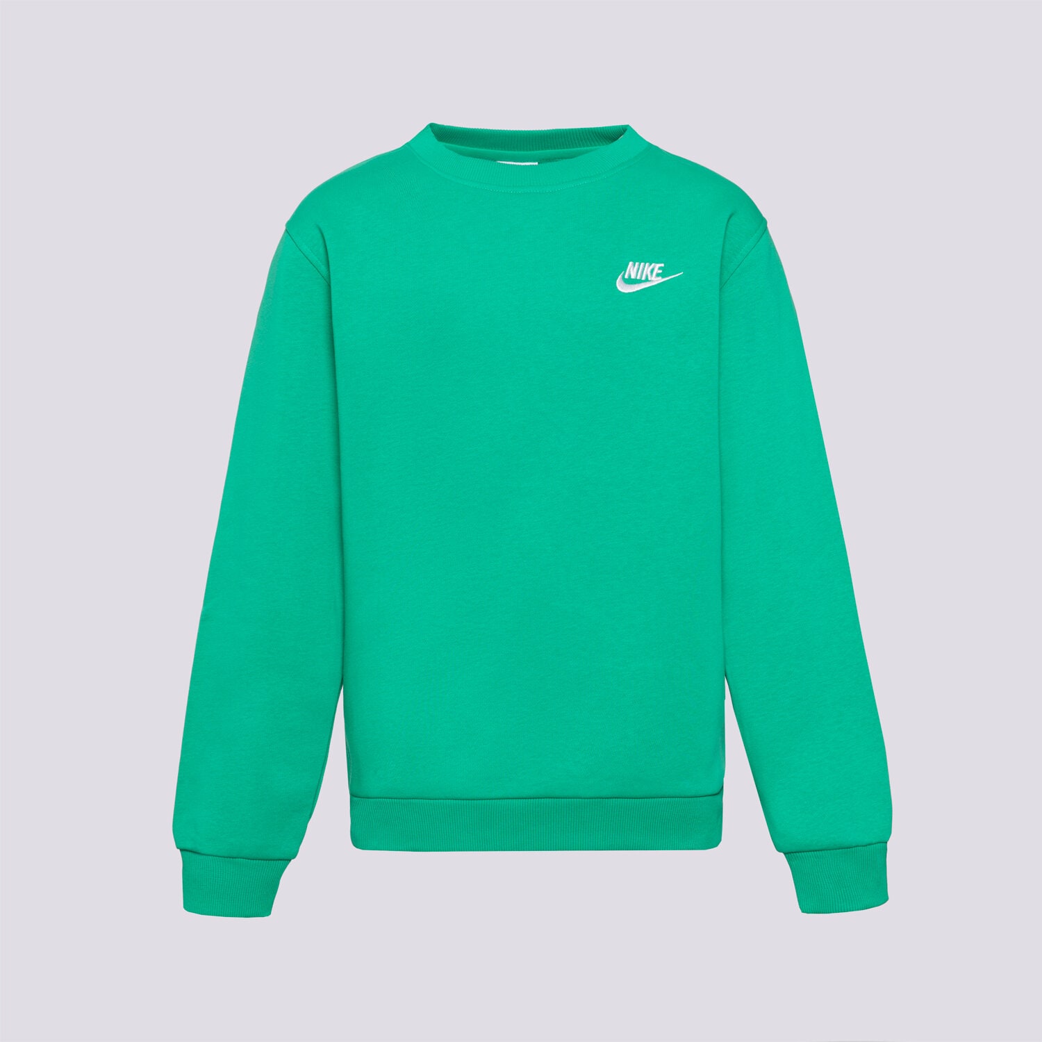 Kinder NIKE SWEATSHIRT K NSW CLUB FLC CREW LS LBR BOY FD3006-324 Grün